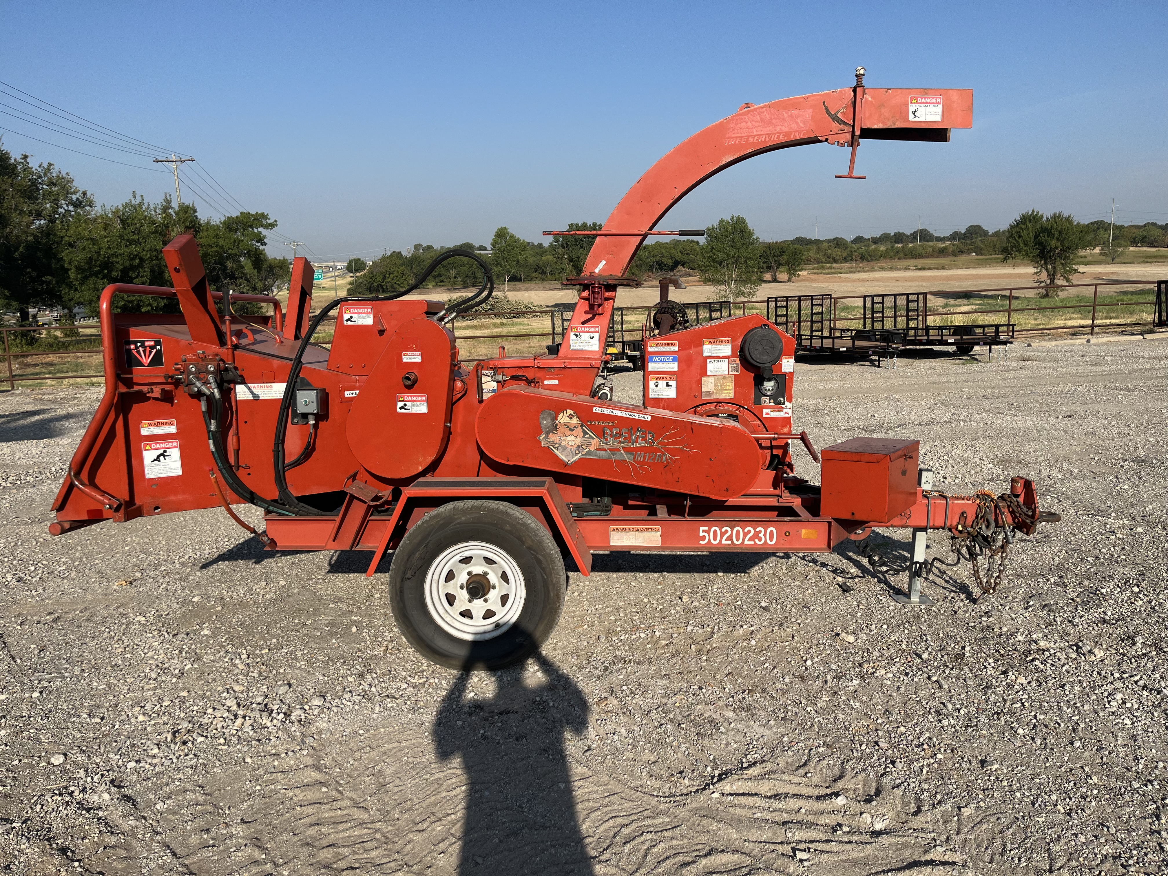 2017 MORBARK M12RX CHIPPER CONSTRUCTION