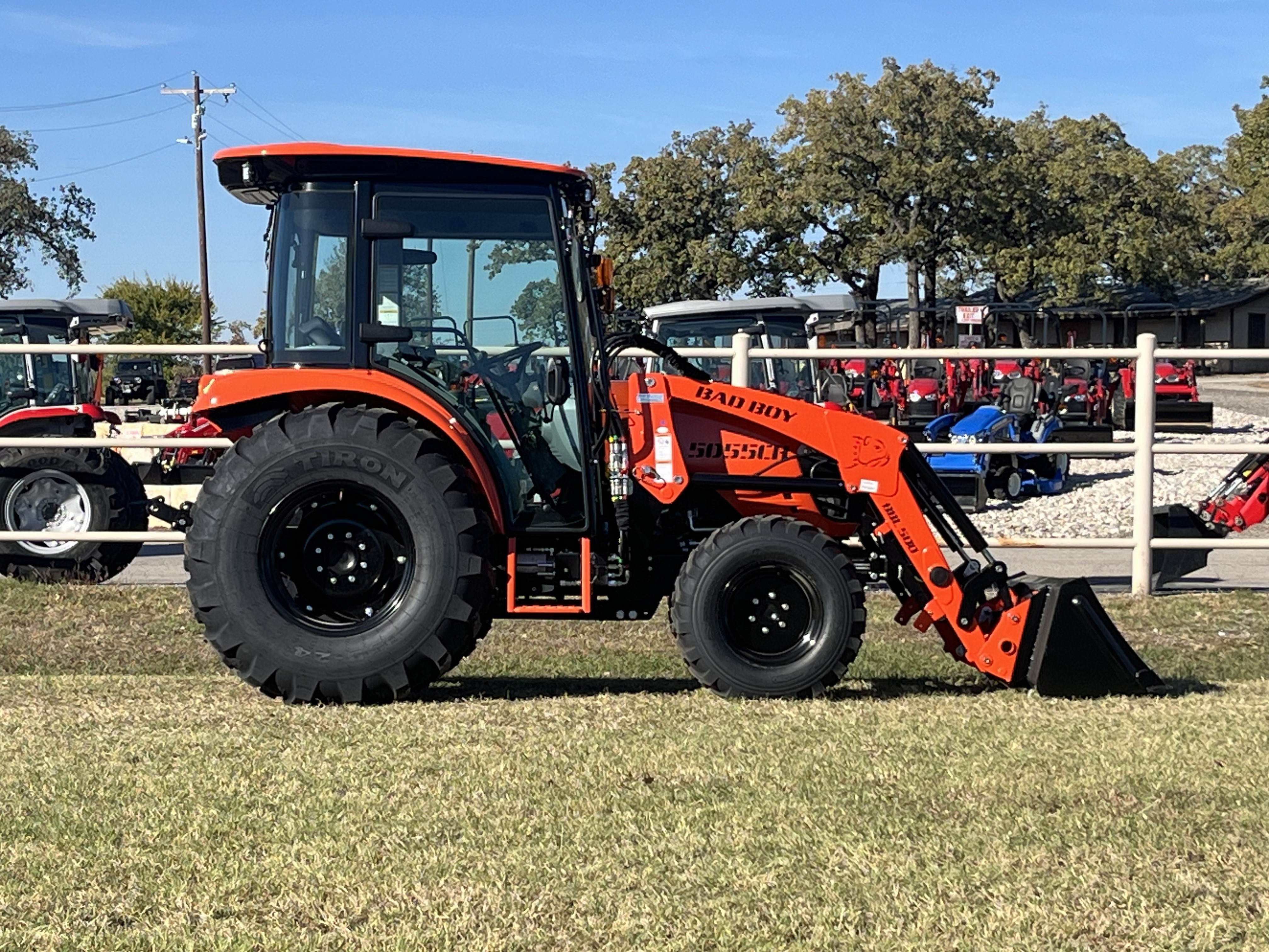 2026 BAD BOY TRACTOR 5055 TRACTOR W/ CAB & 72" BUCKET TRACTOR