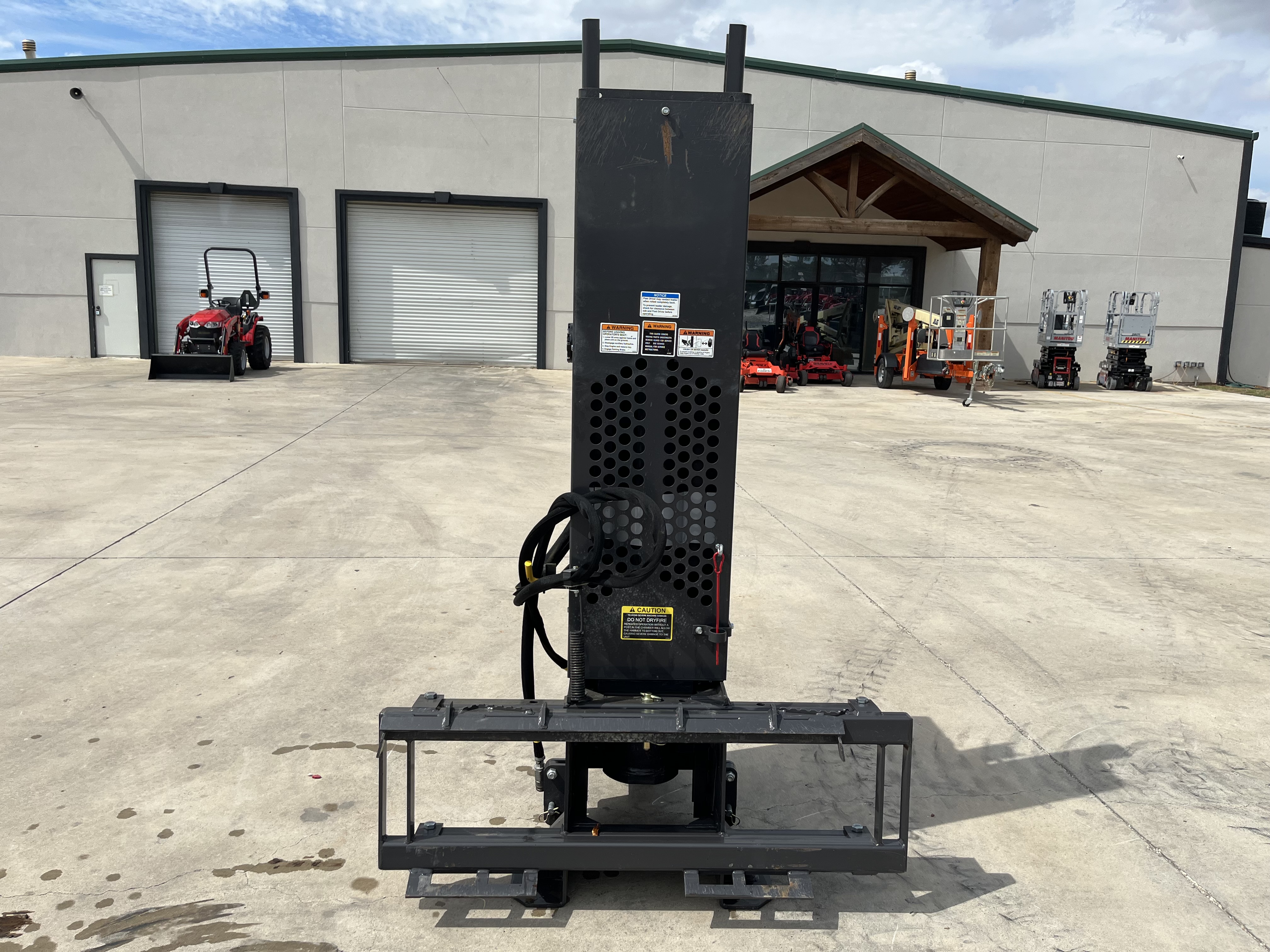 2021 NEW HOLLAND CONSTRUCTION PD4800 SKIDSTEER POST DRIVER ATTACHMENTS