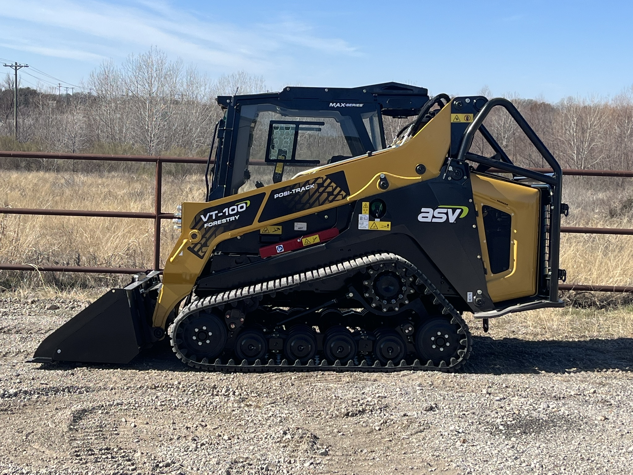 2026 ASV VT100 FORESTRY W/ CAB & 78" BUCKET CONSTRUCTION