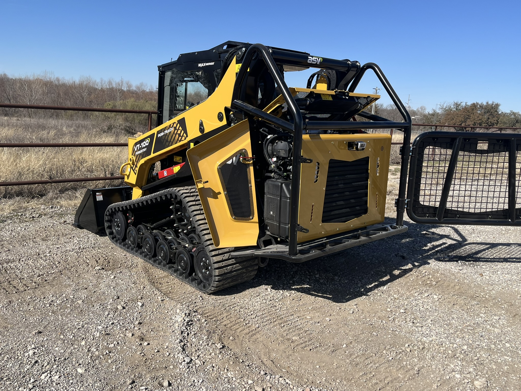 2026 ASV VT100 FORESTRY W/ CAB & 78" BUCKET CONSTRUCTION