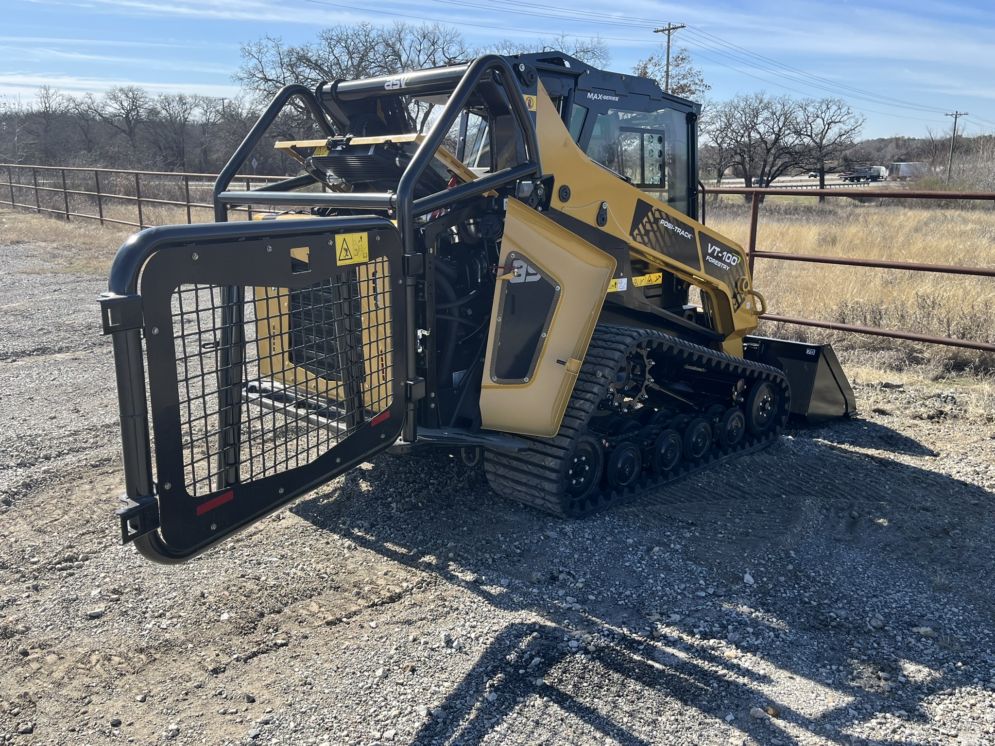 2026 ASV VT100 FORESTRY W/ CAB & 78" BUCKET CONSTRUCTION