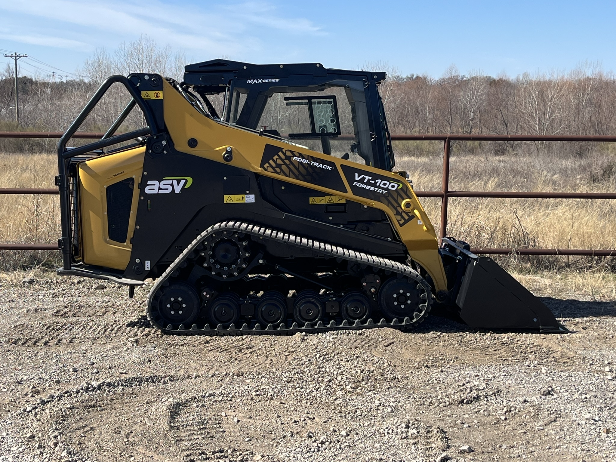 2026 ASV VT100 FORESTRY W/ CAB & 78" BUCKET CONSTRUCTION